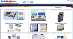 Desktop Screenshot of designheating.com